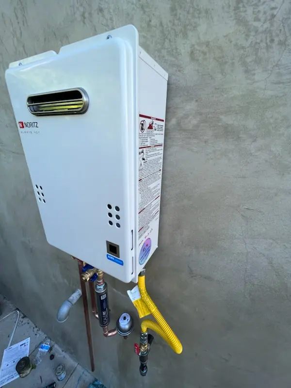 Tankless water heater installation for Crestview Acres homes